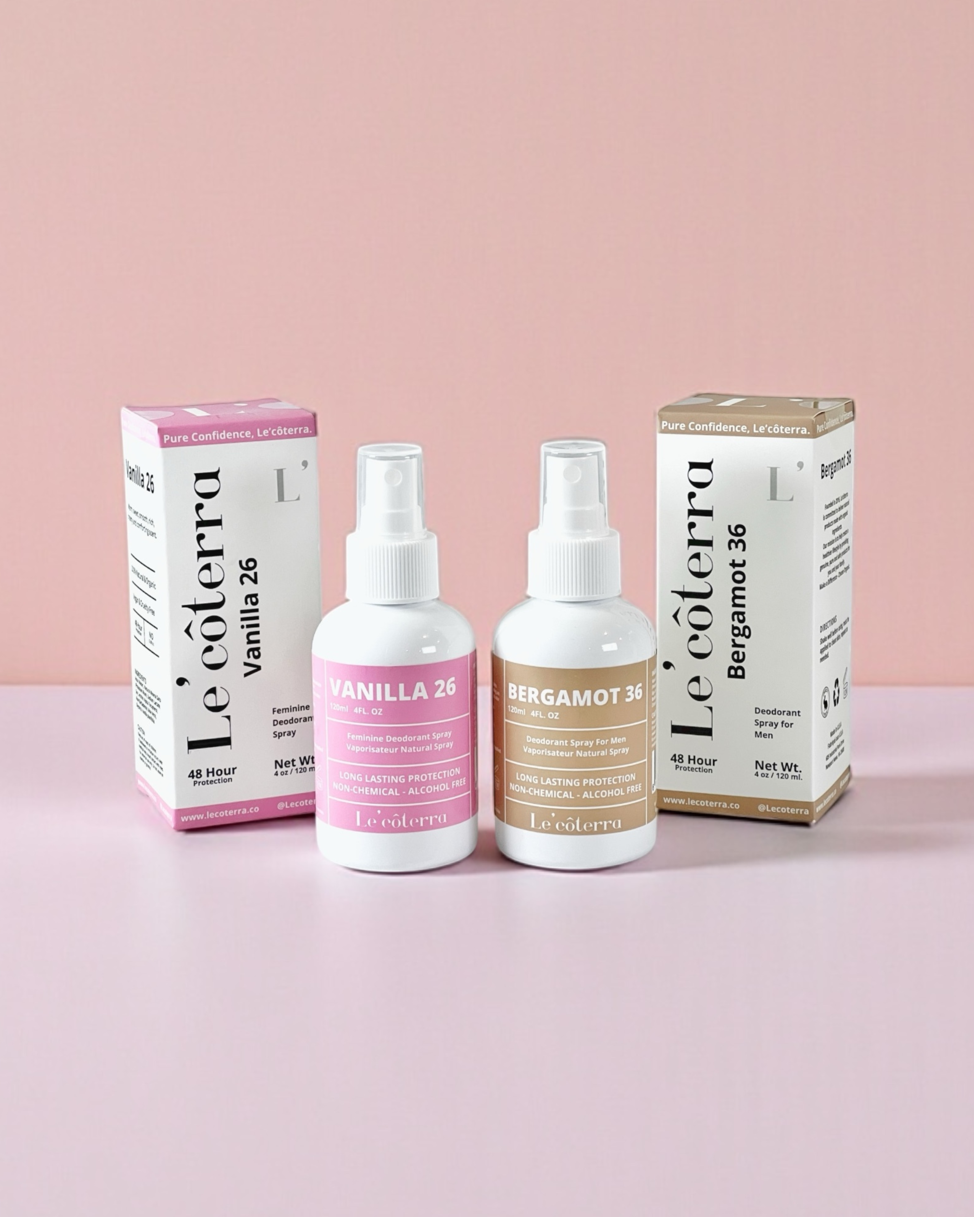 Pack x 2 | VANILLA 26 - BERGAMOT 36